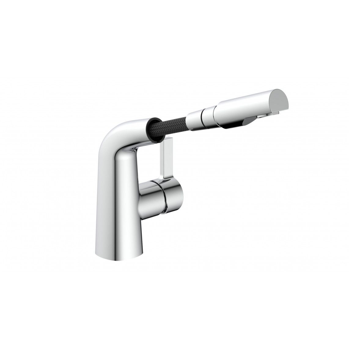 NI075COCR COOL Mitigeur lavabo, chromé, avec douchette à cheveux extractible vue 3