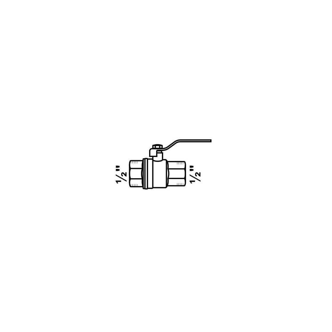 988592055 kogelkraan, vernikkeld, 1/2"BI vue 2