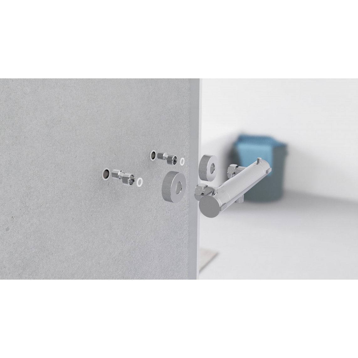 52465 LONDON Mitigeur thermostatique de douche, chromé vue 11