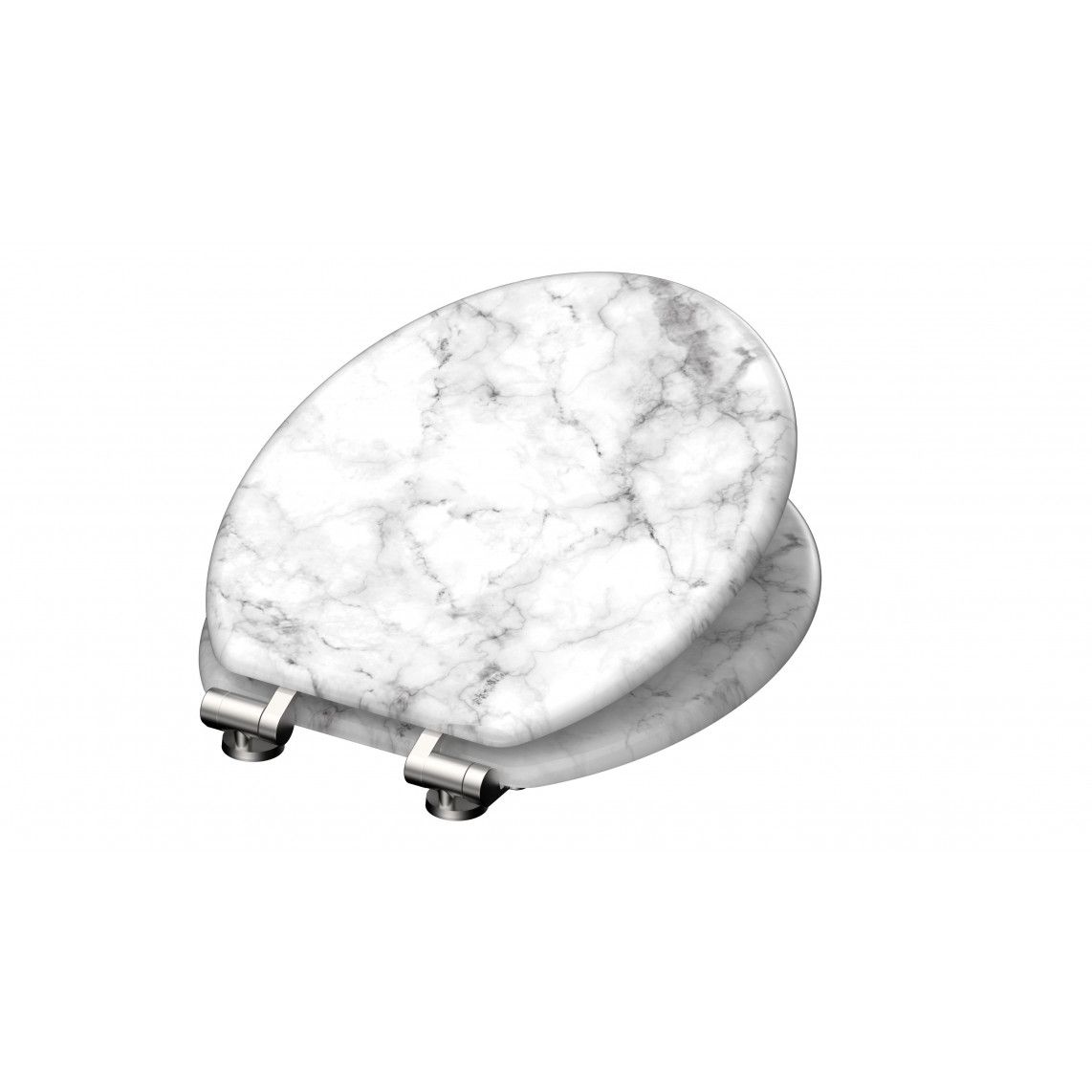 80194 abattant WC en MDF MARMOR STONE, avec frein de chute vue 5