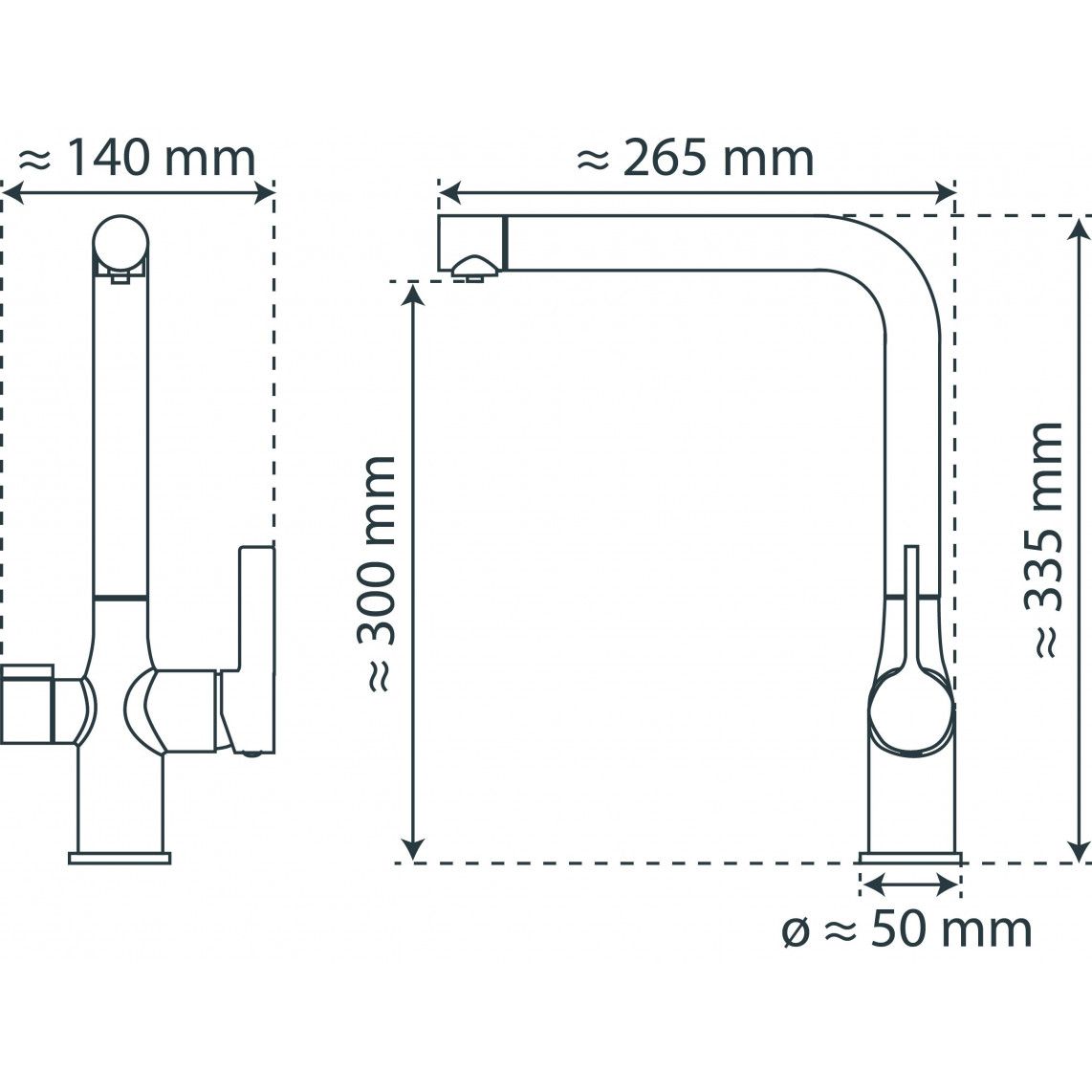 99805 AQUASTAR PRO Mitigeur pour eau potable avec système de filtration, apparence inox vue 10