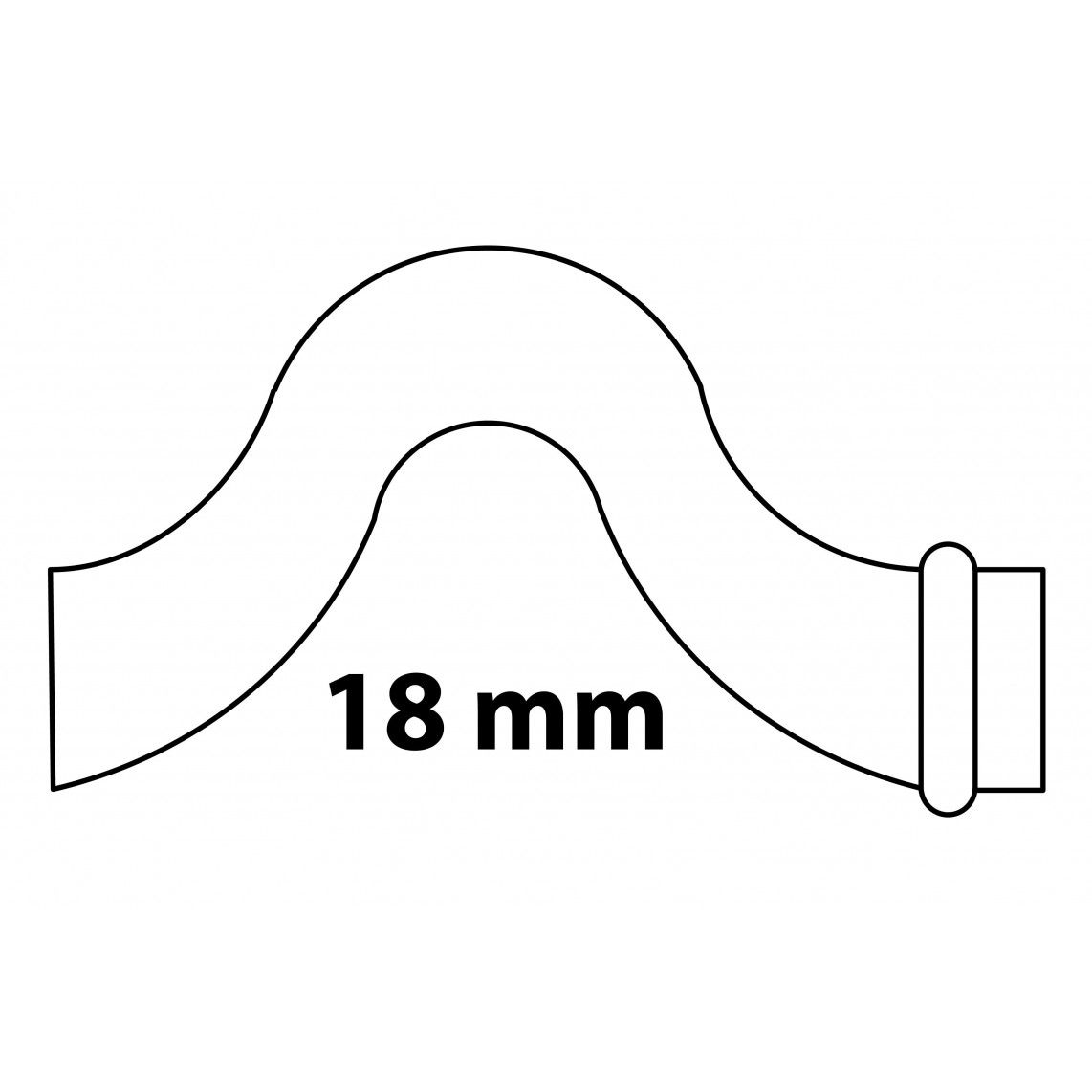 988629154 Crossover, copper solder fitting, 18 mm, 1 socket vue 3