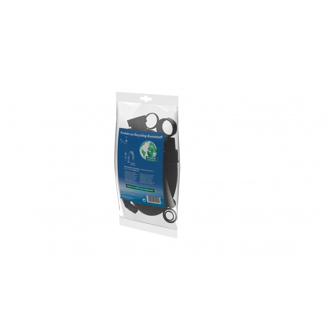 98836549 ECO-SAVE KS Éviers Flex-siphon tubulaire, Gris, 1 1/2" x 3/4"T x 40/50 mm, avec raccordement d'appareil vue 4