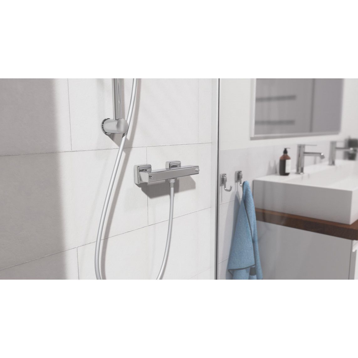 52485 SIGNO Thermostatische douchekraan, chroom vue 11