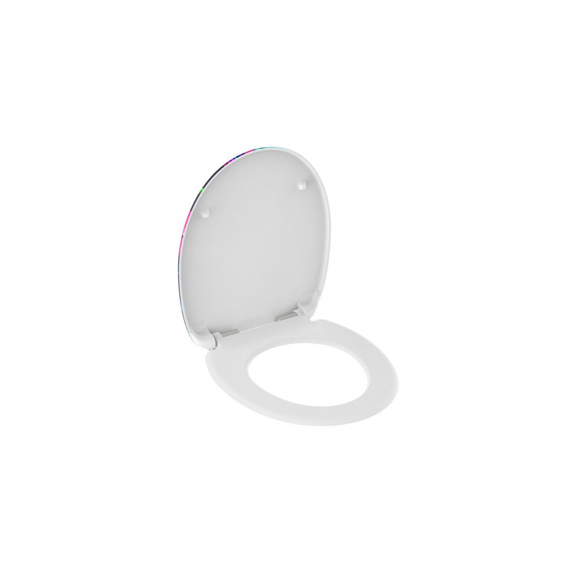 82191 abattant WC en Duroplast, NEON PAINT, avec frein de chute vue 4