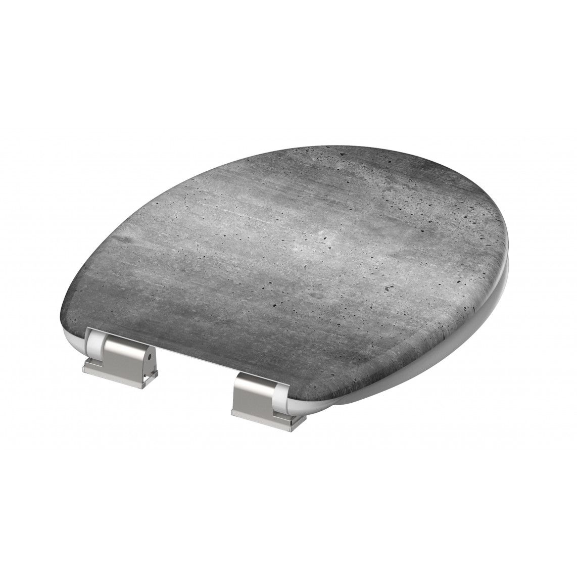 82155 Duroplast WC-zitting INDUSTRIAL GREY, met valrem vue 6