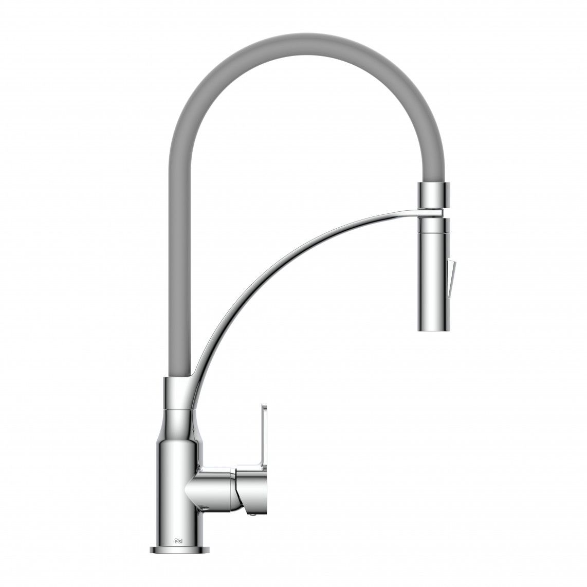 NI183CARCRB CARNEO Mitigeur évier, chromé/noir, avec flexible soft-touch vue 5