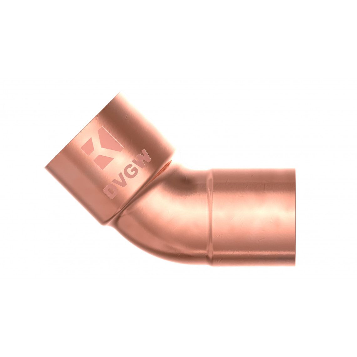 989145055 CU boog 45°, blanco, 28 mm, 1 mof (5040) vue 2