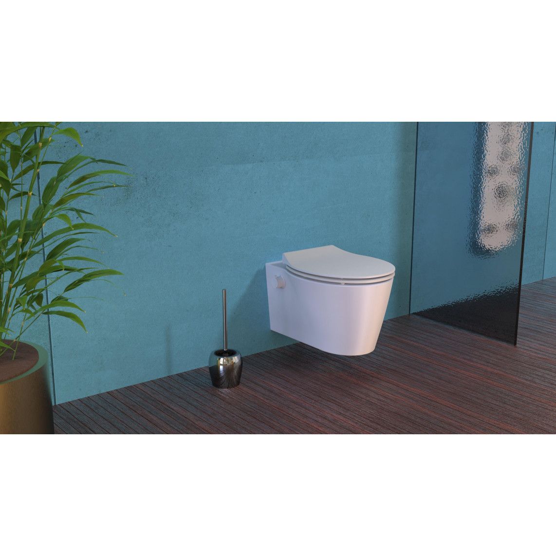 BA0100 Toiletborstelhouder, chroom vue 11