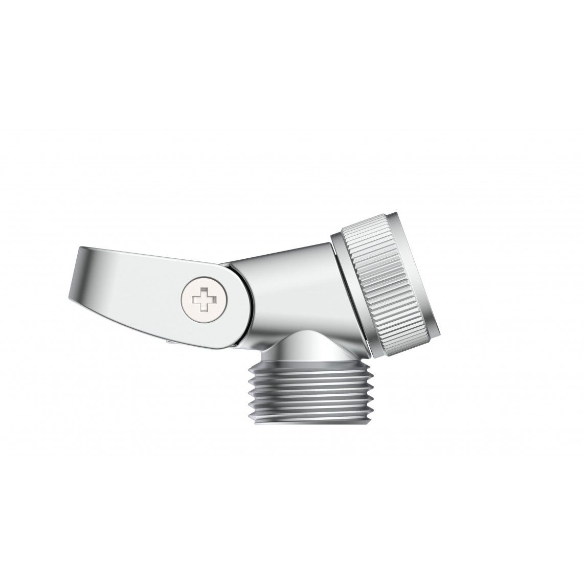 66421 MS MV-1PR scharnierstuk, chroom, 1/2", voor Tenon vue 2