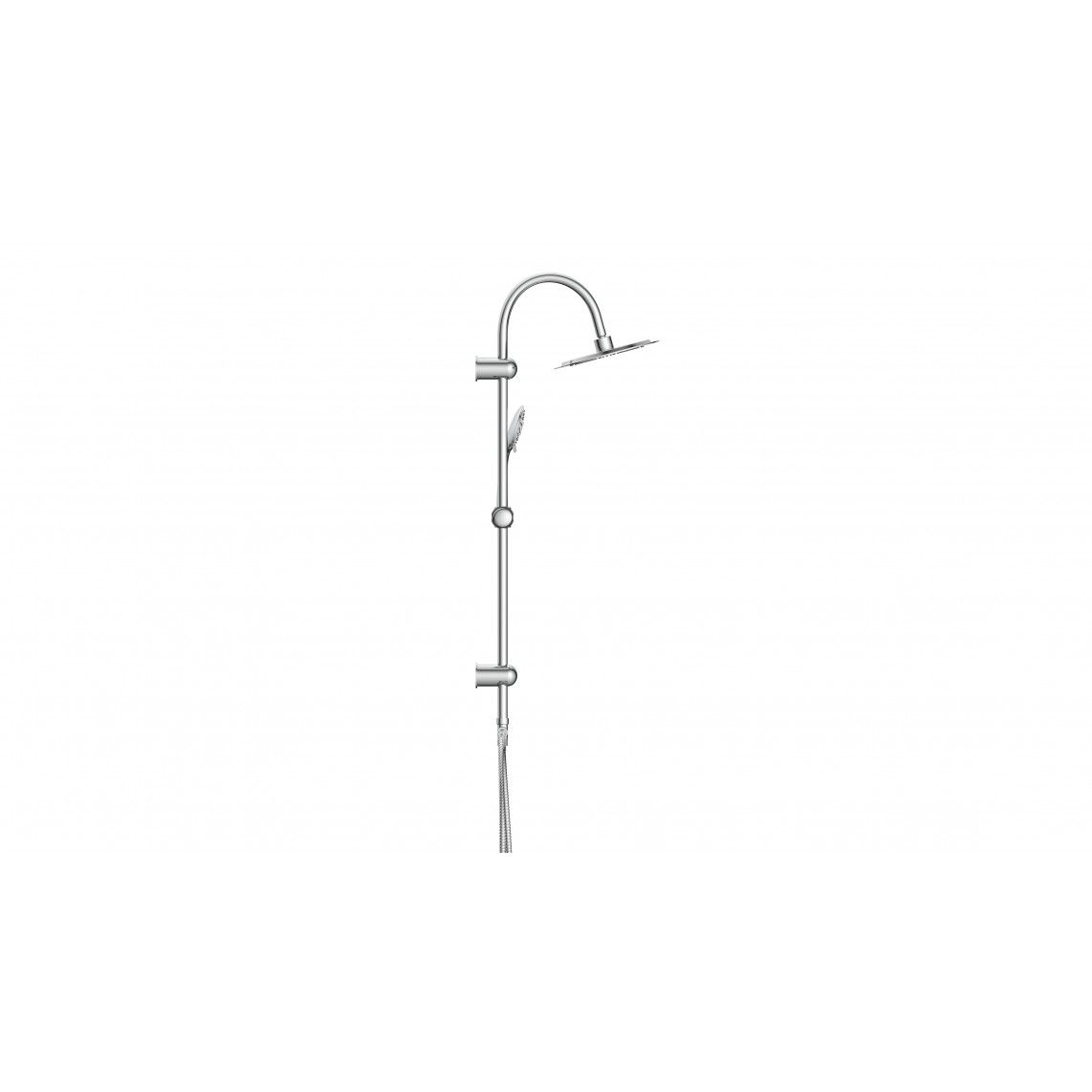 60050 JAMAICA FRESH Regendouche set, chroom vue 4