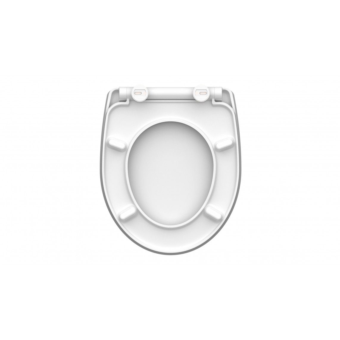 82583 Duroplast HG WC-zitting RAINDROP, met valrem en afneembaar vue 5