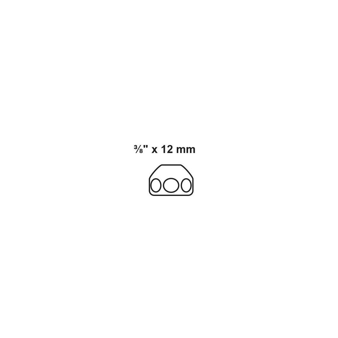 986273248 MS knelfitting-Omgooien, chroom, 3/8" x 12 mmQ vue 2