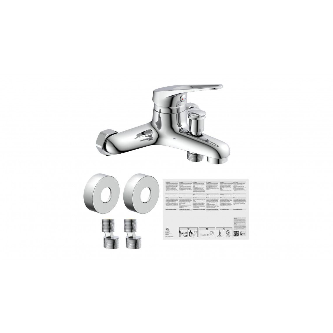 NI023SCR SPEED Mitigeur bain/douche, chromé vue 4