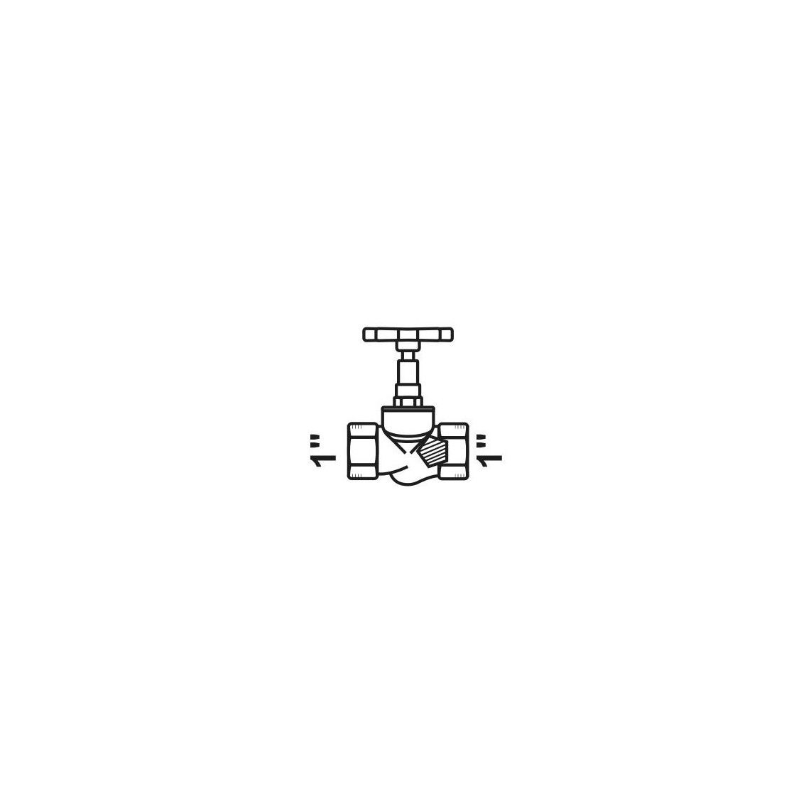 988577055 bolventiel, 1"BI, met aftap vue 2