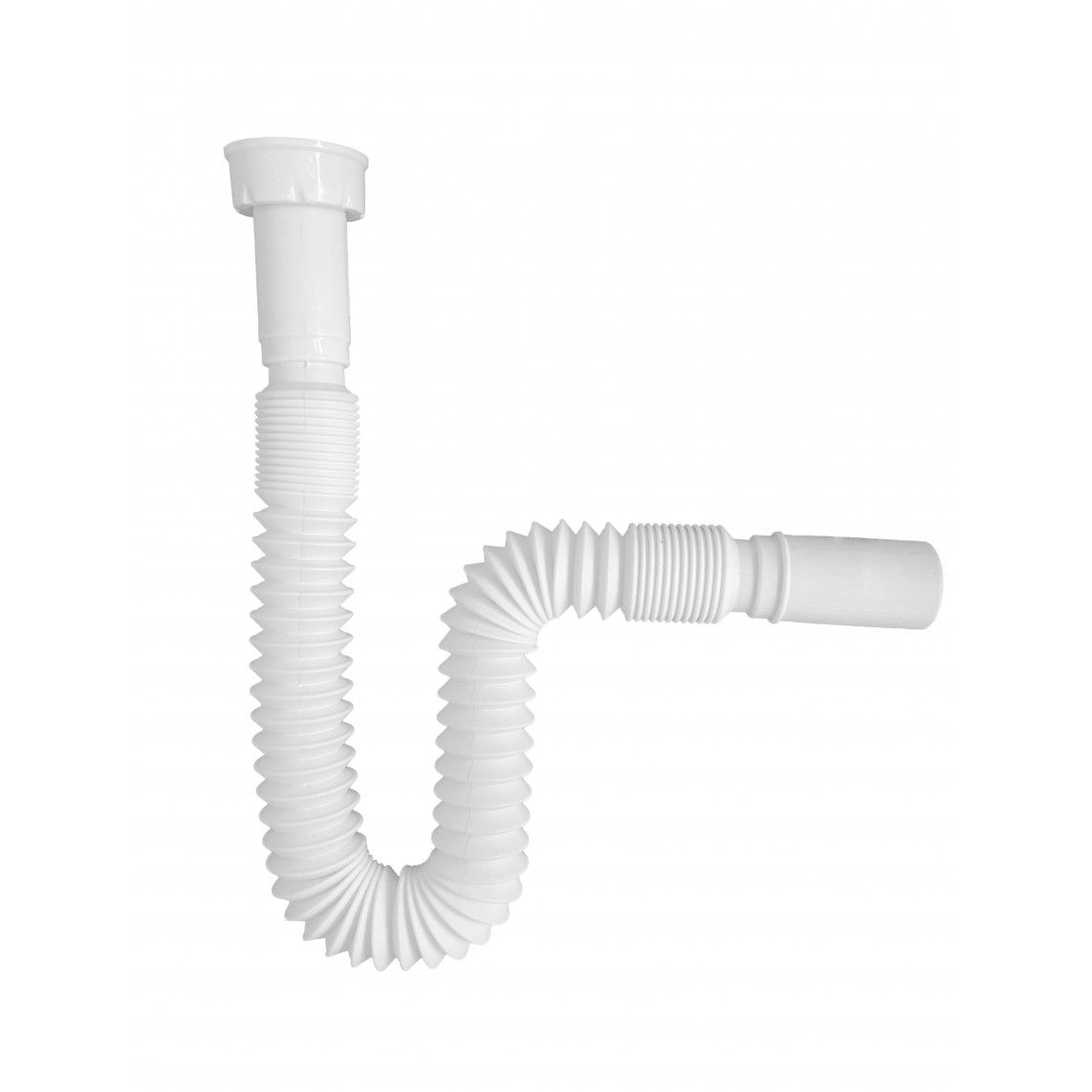 98836748 KS flexibele verbindingspijp, wit, 1 1/4" x 32 mm, 315-830 mm vue 8