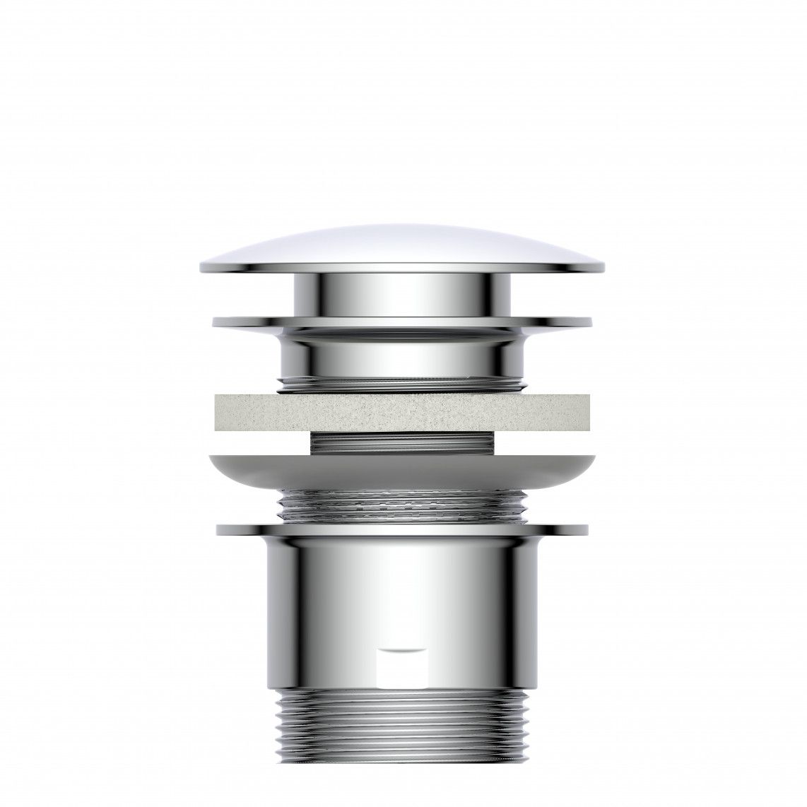 98807330 DAV-1WK vanne d'évacuation, chromé, 1 1/4" x 65 mm vue 3