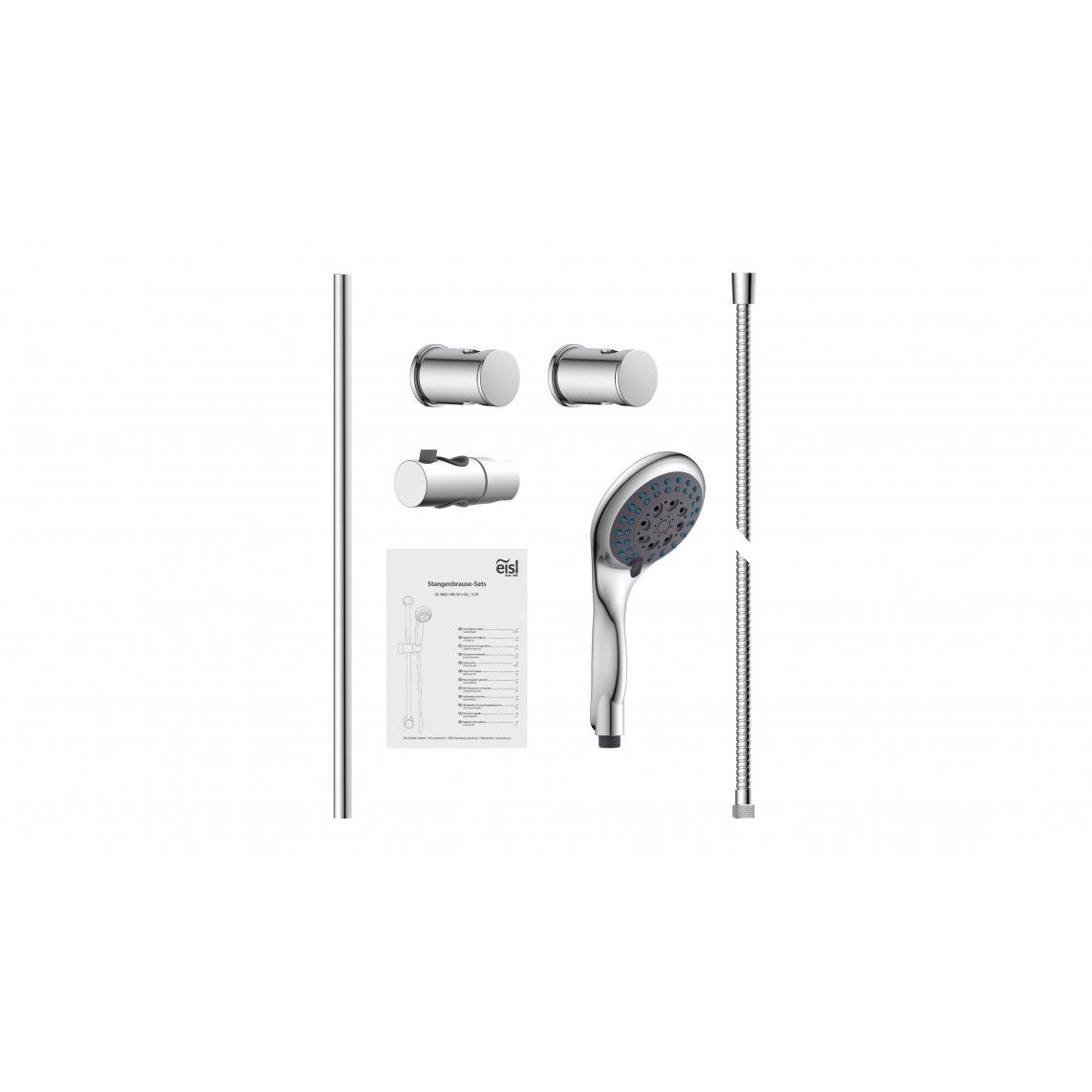 DX6051CSB WELLY Set barre de douche, chromé vue 6
