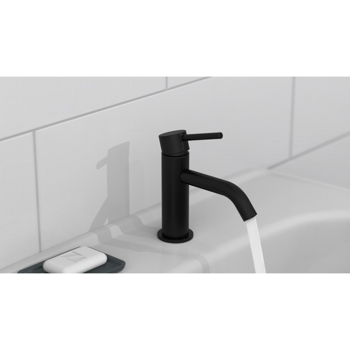 37965 ARAGON Cold water tap, black matt vue 6