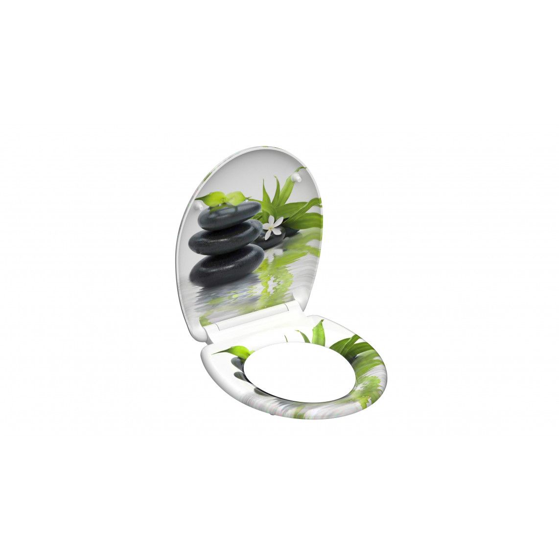 82367 Duroplast Toilet seat JASMIN, with soft close and quick release vue 3