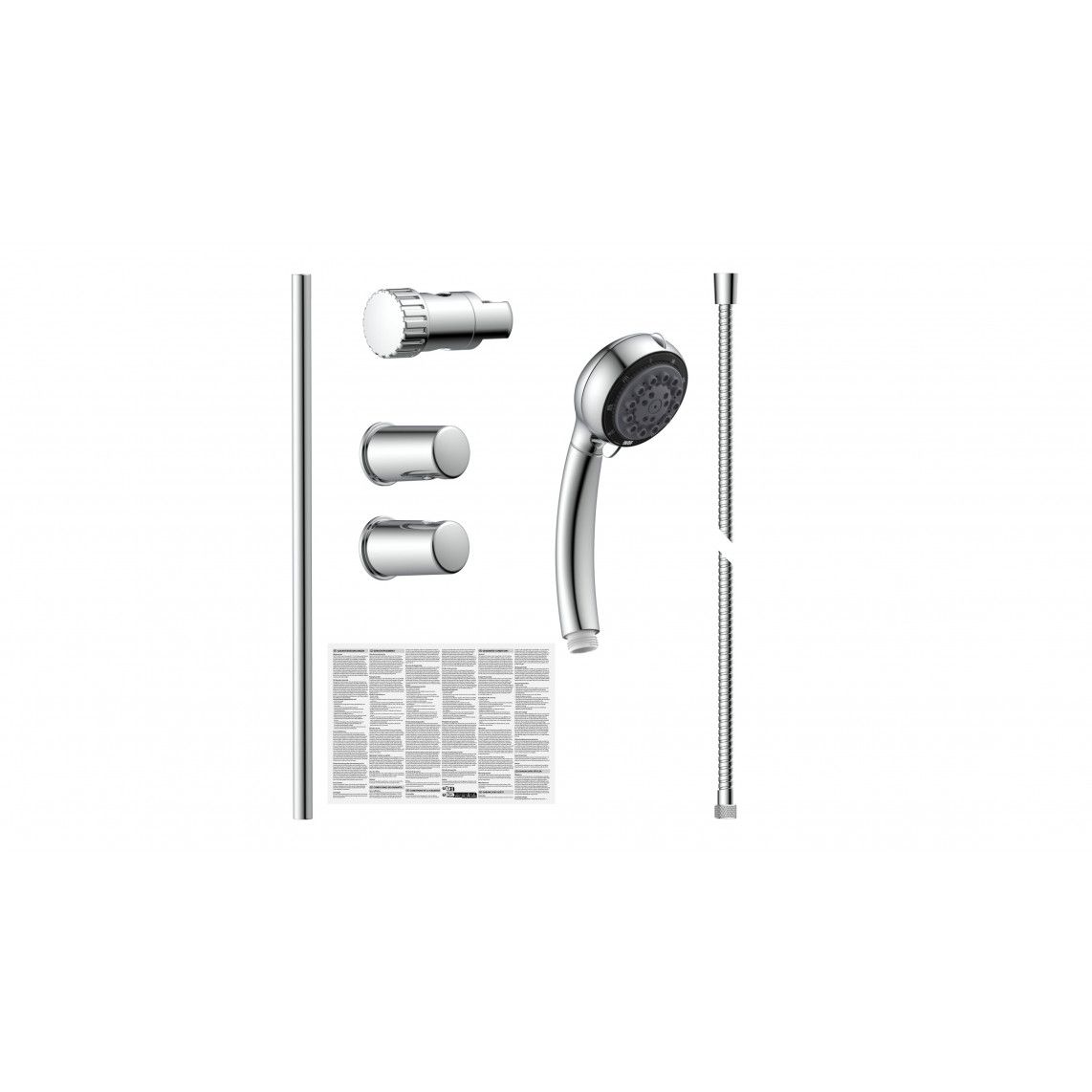 DX3004CSBPLUS VITAL Set barre de douche, chromé vue 4