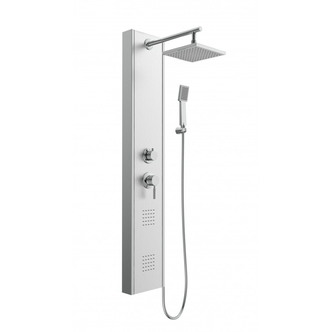 60035 TAHITI Shower panel, stainless steel vue 4