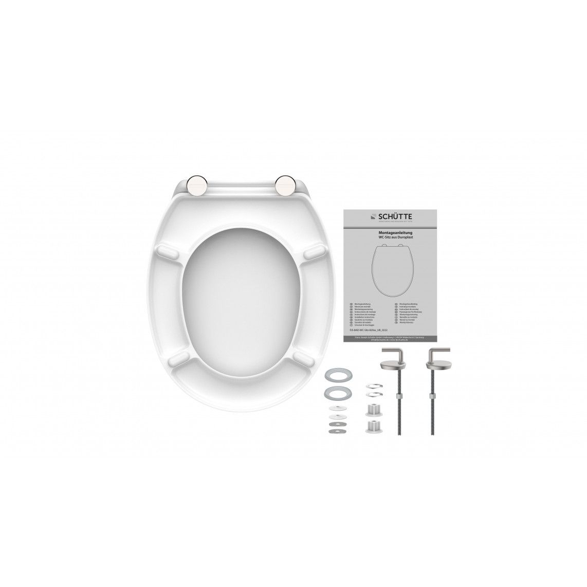 82000 Duroplast WC-zitting WHITE vue 6