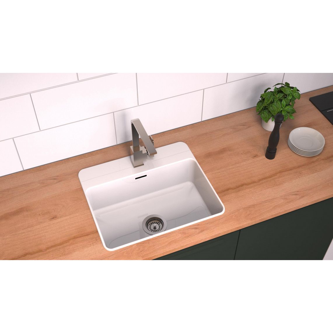 98835249 ECO-SAVE KS korfventiel, Grijs, 1 1/2"BU, RVS-ontruimingskelk en zeef Ø114 mm vue 6