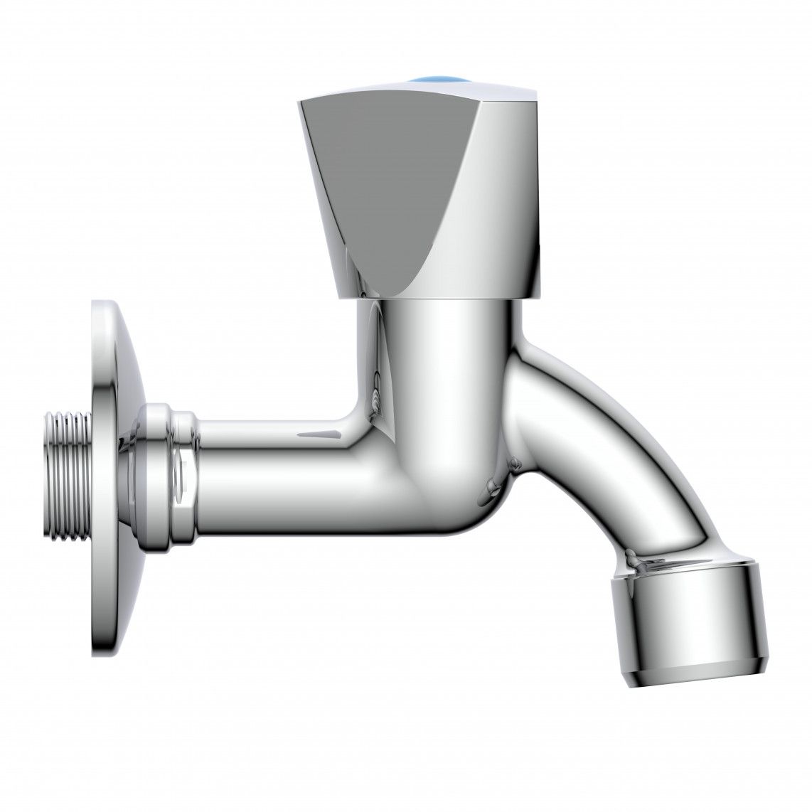 986031148 LT robinet de service poignée de capot, chromé, 1/2" M x M22 vue 3