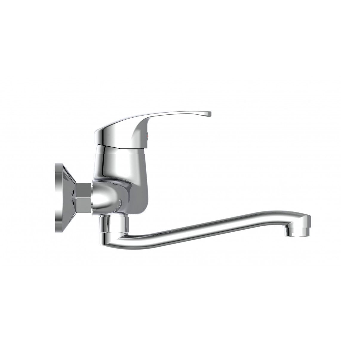 36760 ORAZI Keukenkraan voor wandmontage, chroom vue 3