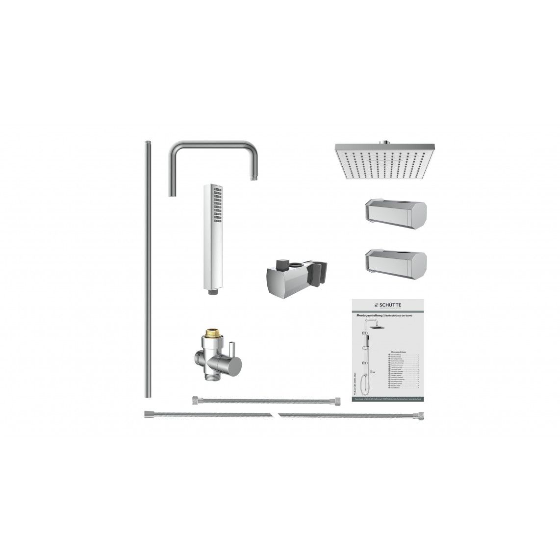 60090 TOKYO Regendouche set, chroom vue 5