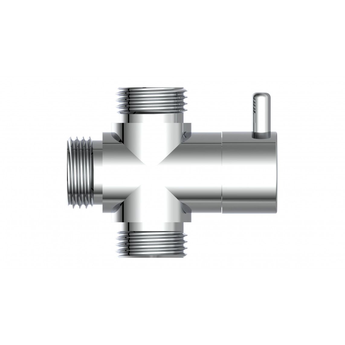 01749 Twist diverter, chrome, e.g. for 60050 vue 2