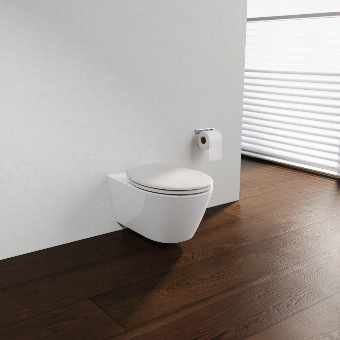 82650 Abattant wc en duroplast WHITE, PREMIUM, avec frein de chute vue 10