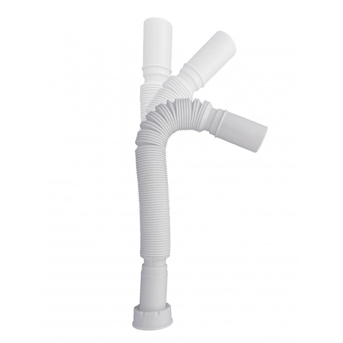 98836748 KS flexibele verbindingspijp, wit, 1 1/4" x 32 mm, 315-830 mm vue 7