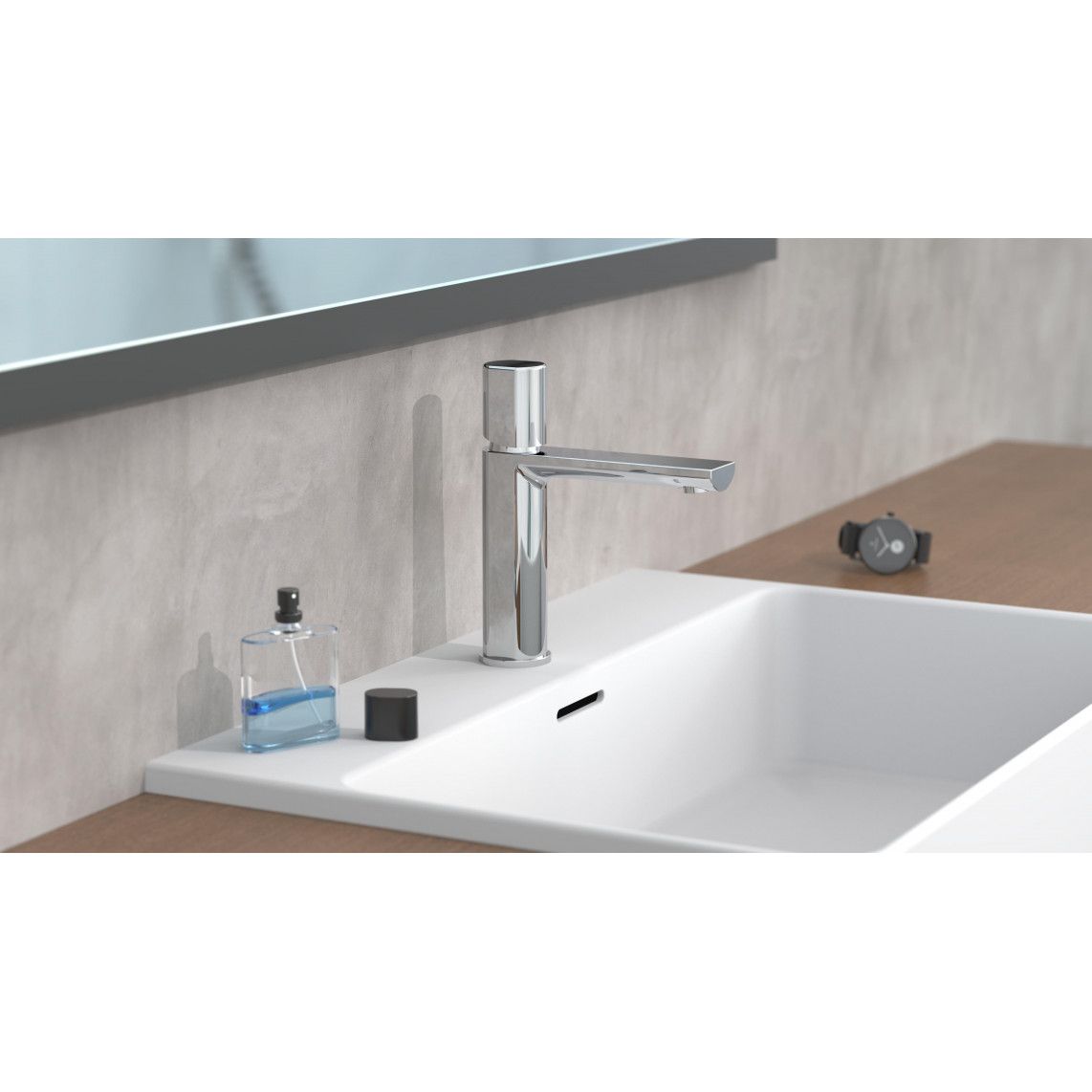 33610 NEW YORK Mitigeur lavabo, chromé vue 10