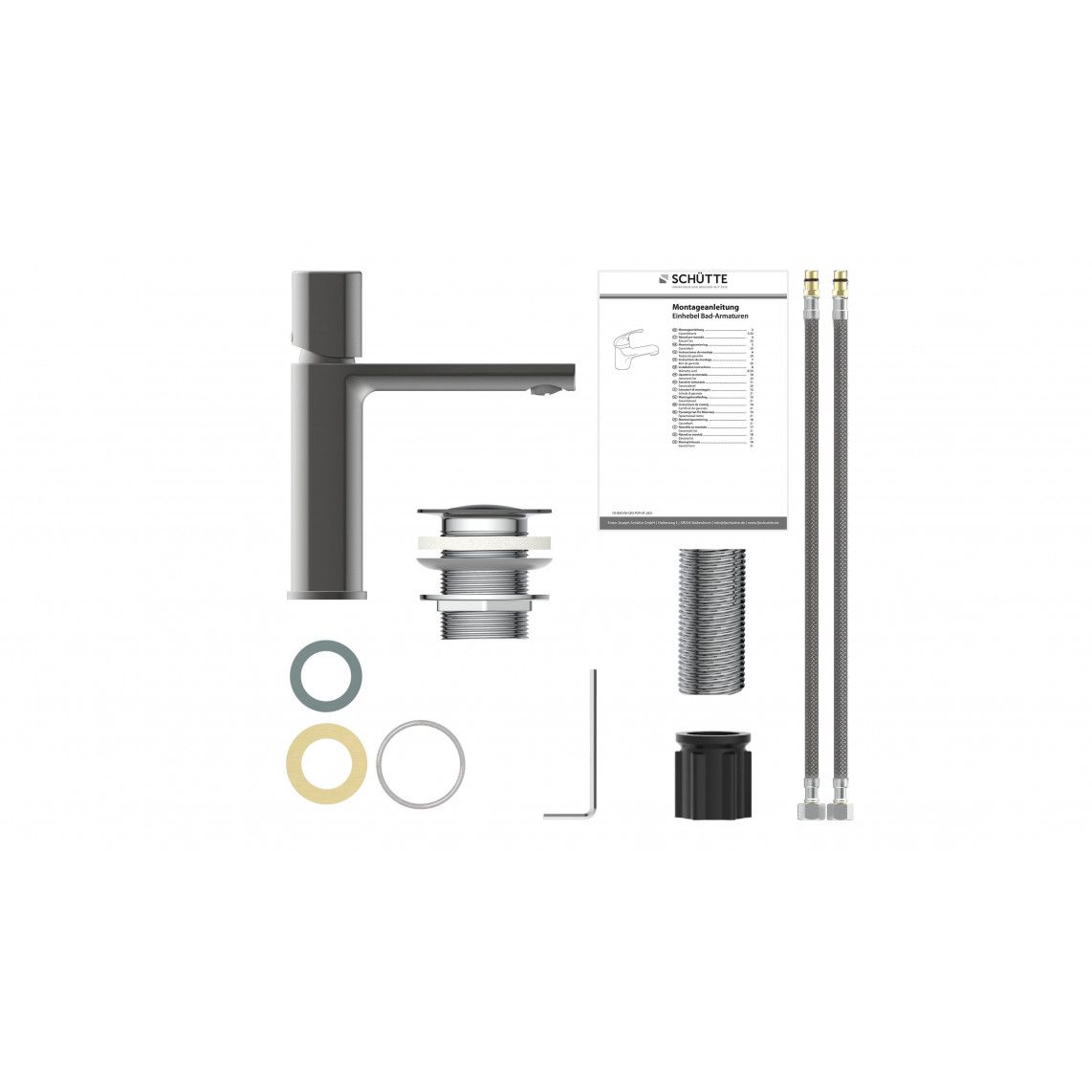 33612 NEW YORK Mitigeur lavabo, graphite mat vue 7