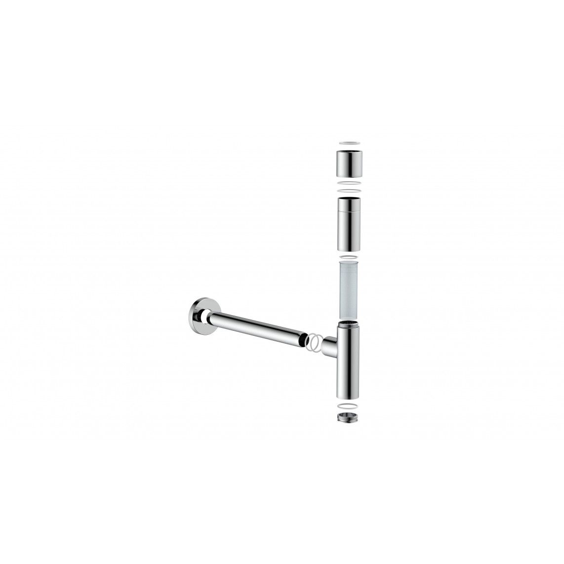 98803710 DS-2WK bekersifon, chroom, 1 1/4" x 32 mm vue 4