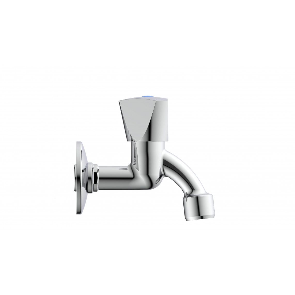 37985 CARNEO robinet eau froide mural, chromé vue 2