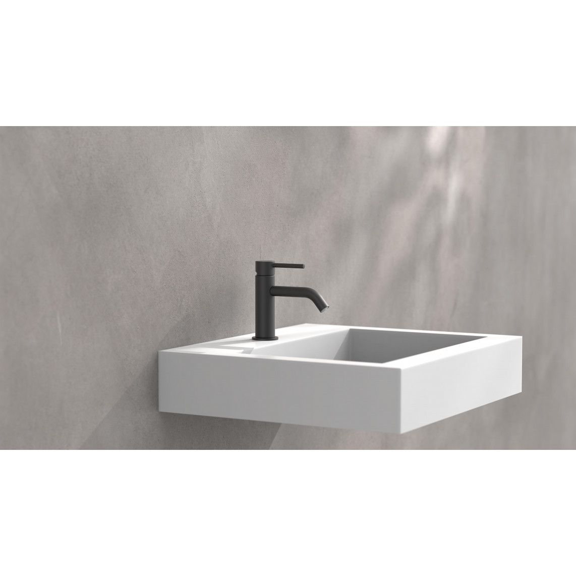 37965 ARAGON Cold water tap, black matt vue 10