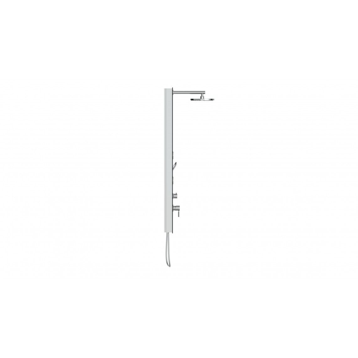 60033 Glazen douchepaneel, Antraciet vue 2