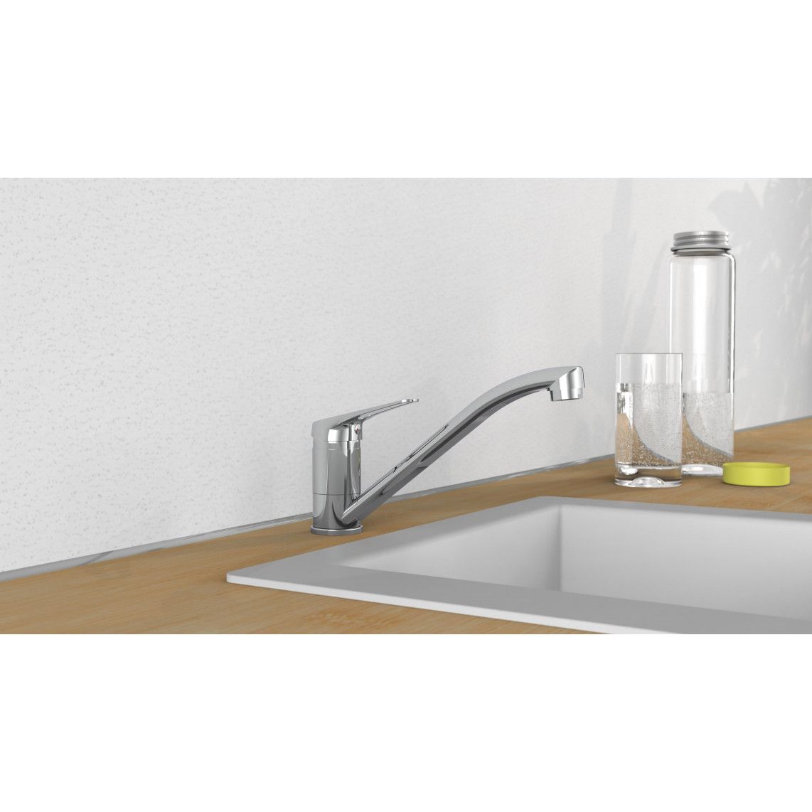 NI182SCR SPEED Keukenkraan, chroom vue 6