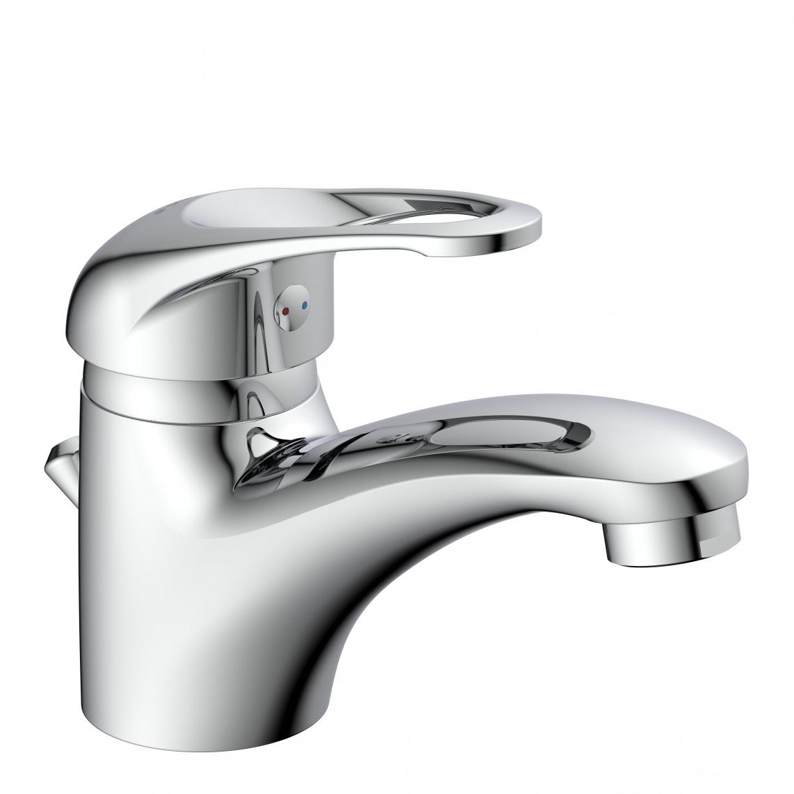 35210 CALVINO Wastafelkraan, chroom vue 3