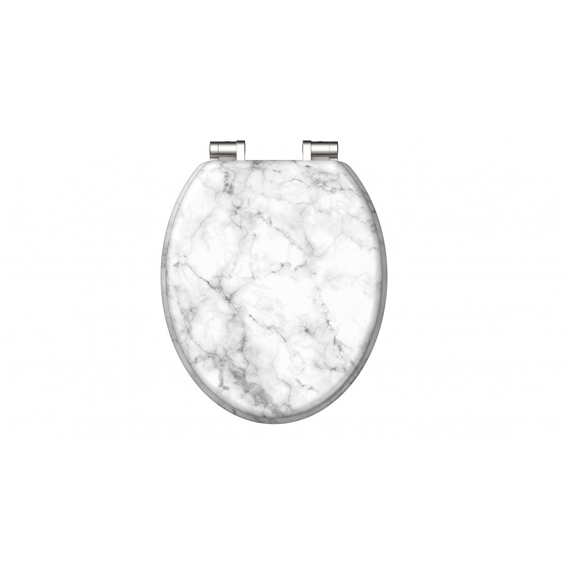 80194 abattant WC en MDF MARMOR STONE, avec frein de chute vue 2