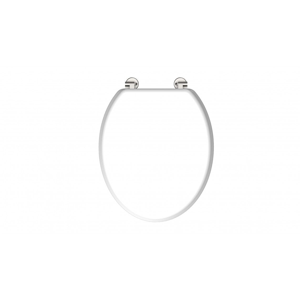 84000 abattant WC avec noyau en bois WHITE vue 9