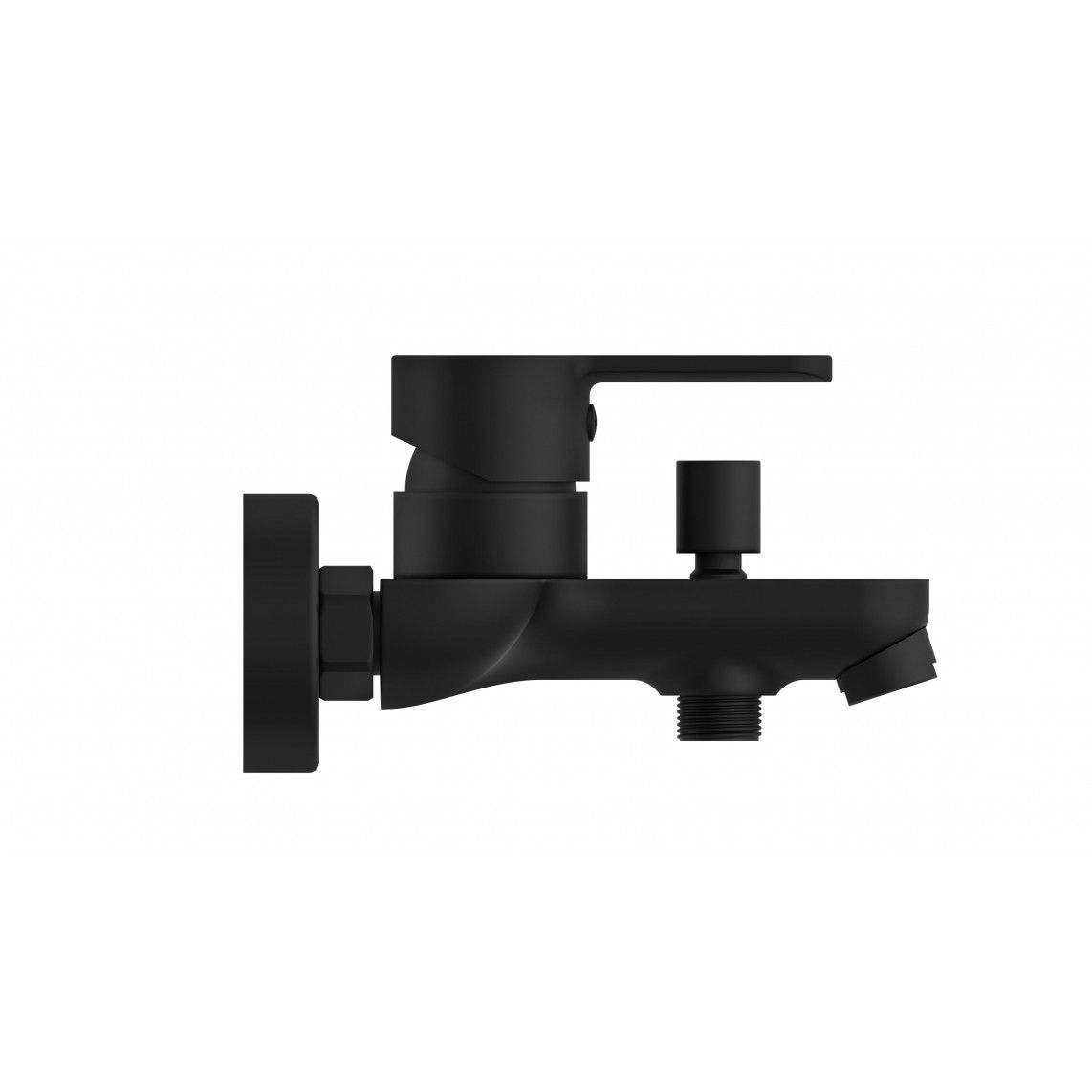 44306 DENVER Bathtub mixer, black matt vue 3