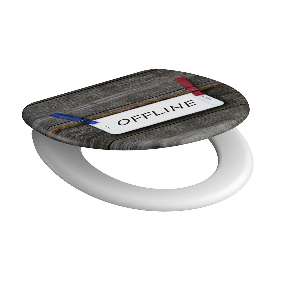 82157 Duroplast Toilet seat OFFLINE, with soft close vue 3