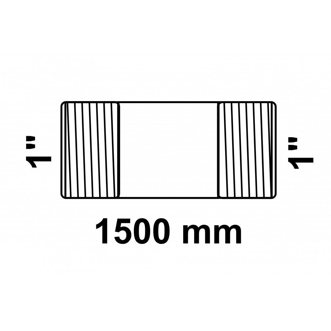 989826255 FM mamelon double, galvanisé, 1" x 1500 mm, (23) vue 2