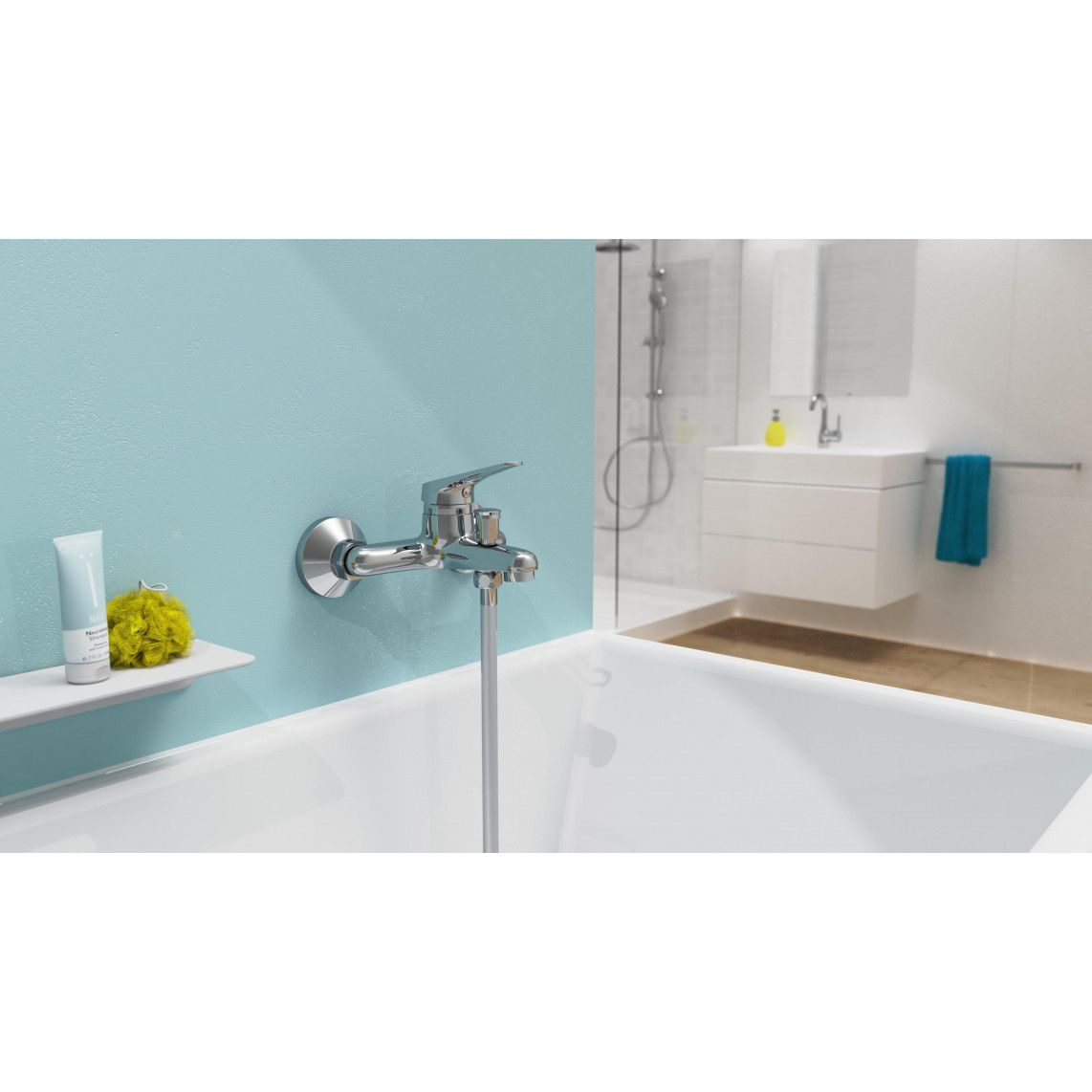 NI023SCR SPEED Mitigeur bain/douche, chromé vue 9