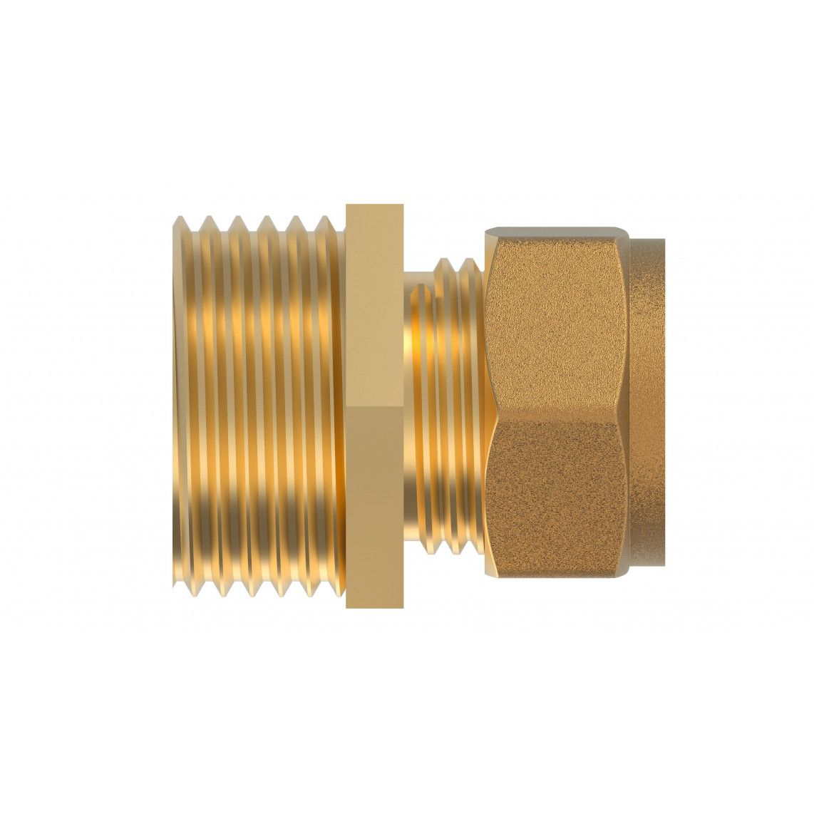 989457817 MS overgangsstuk, blanco, 22 mm x 1"BU, knelfitting voor koperen buis, vue 2
