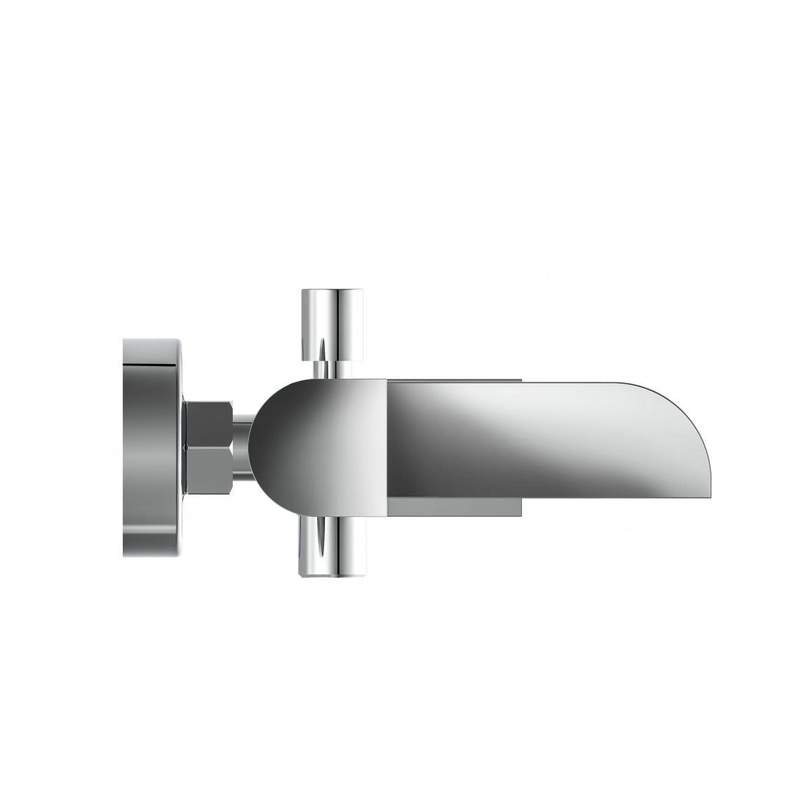 36130 IDROVIA Mitigeur bain/douche, avec bec cascade, chromé vue 2